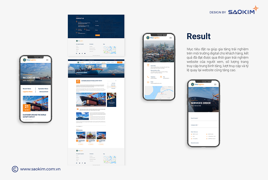 VINA LOGISTICS CORP - Design Website Vina Logistics Corporation